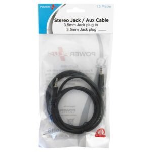POWERPLUS 3.5MM STEREO JACK TO STEREO JACK 1.5M
