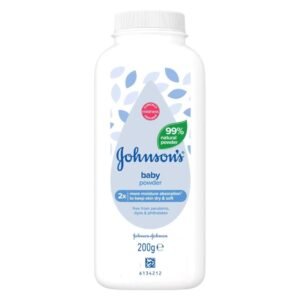 JOHNSONS BABY POWDER NATURAL 200G PK6