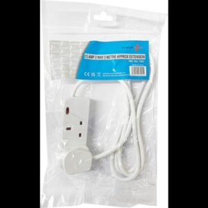 POWERPLUS 2 GANG 2M EXTENSION LEAD