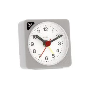 ACCTIM INGOT QUARTZ ALARM SILVER