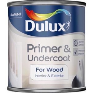 DULUX PRIMER & UNDERCOAT FOR WOOD 250ML