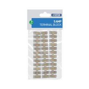 STATUS 5AMP TERMINAL 3PK POLY BAG&H/C