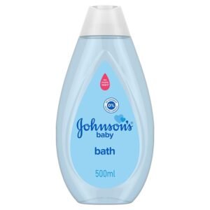 JOHNSONS BABY BATH 500ML PK6