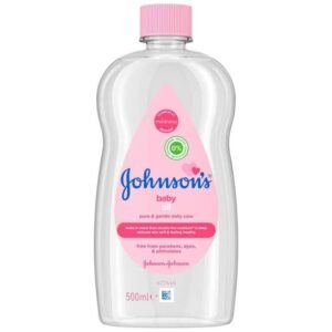 JOHNSONS BABY OIL PINK TOP 500ML PK6